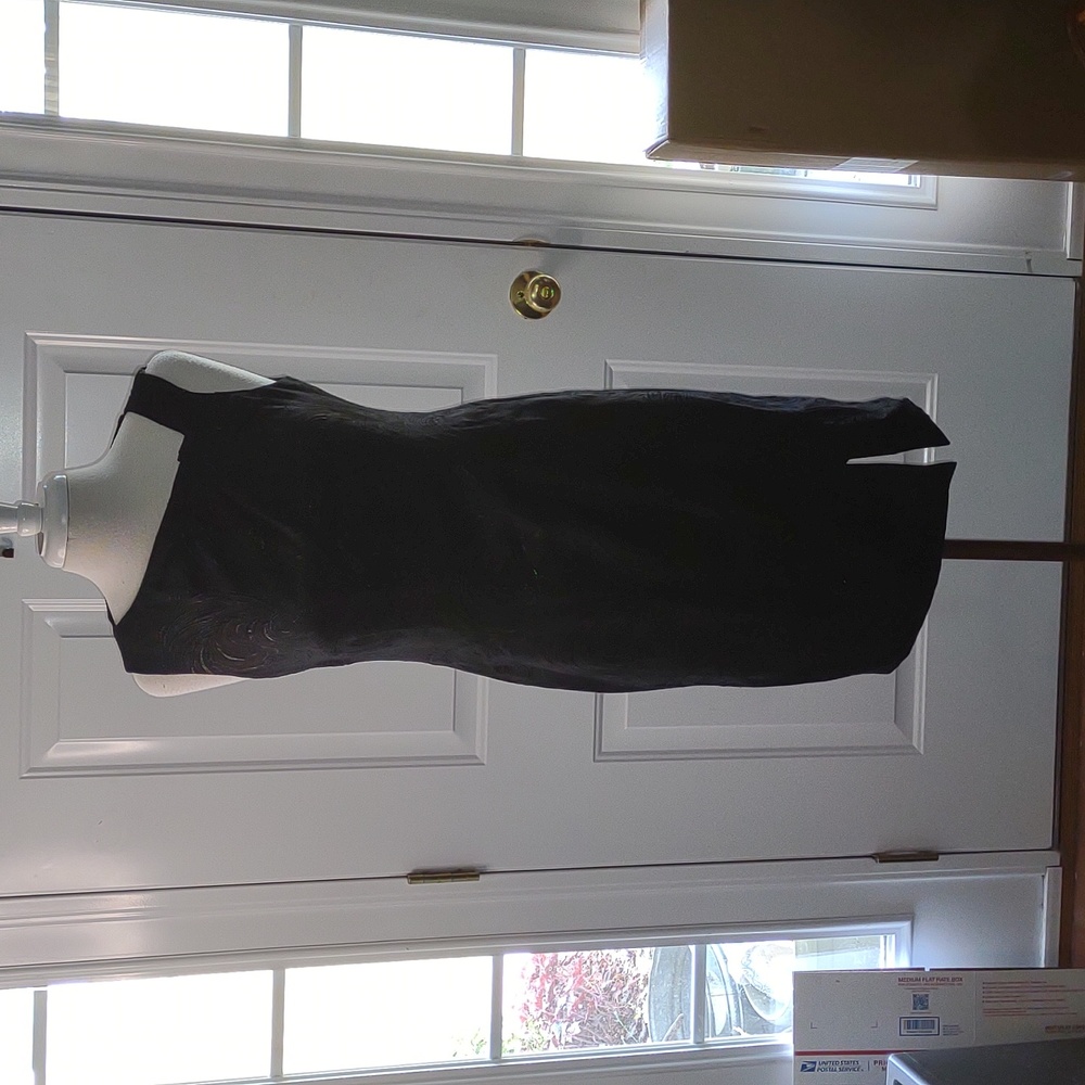 VINTAGE💜 EVAN PICONE Brocade One Shoulder Sheath Dress - Picture 7 of 16